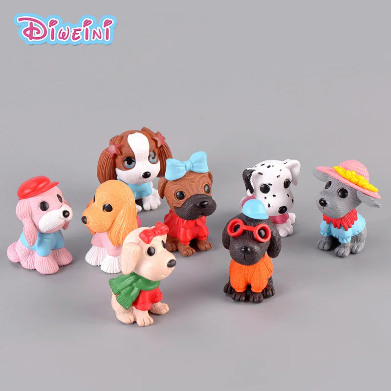 small dog figurine toys
