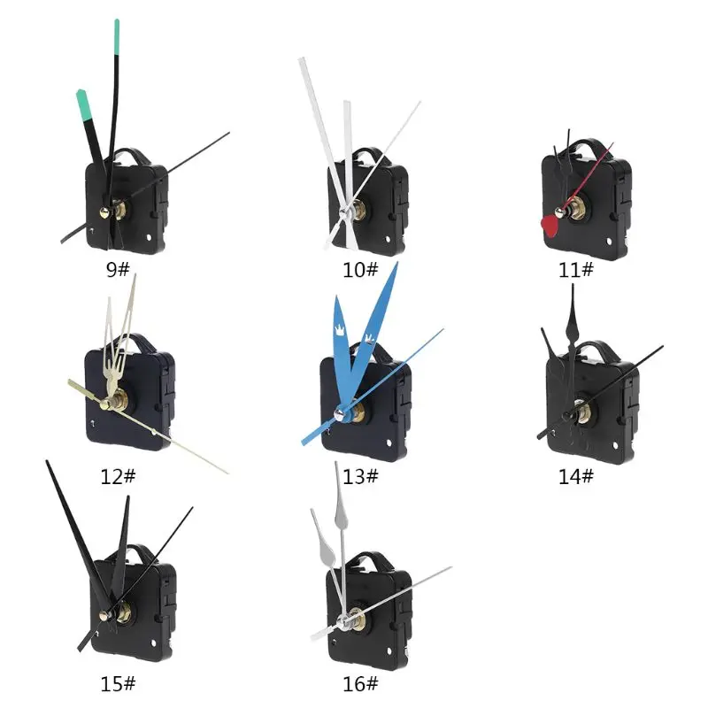 

Quartz Clock Movement Mechanism Hands Wall Repair Tool Parts Silent Kit Set DIY Clock Movement