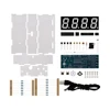 DIY Kit зеленый светодиодный электронный часы микроконтроллер цифровые часы Время термометр с PDF учебник ► Фото 3/6