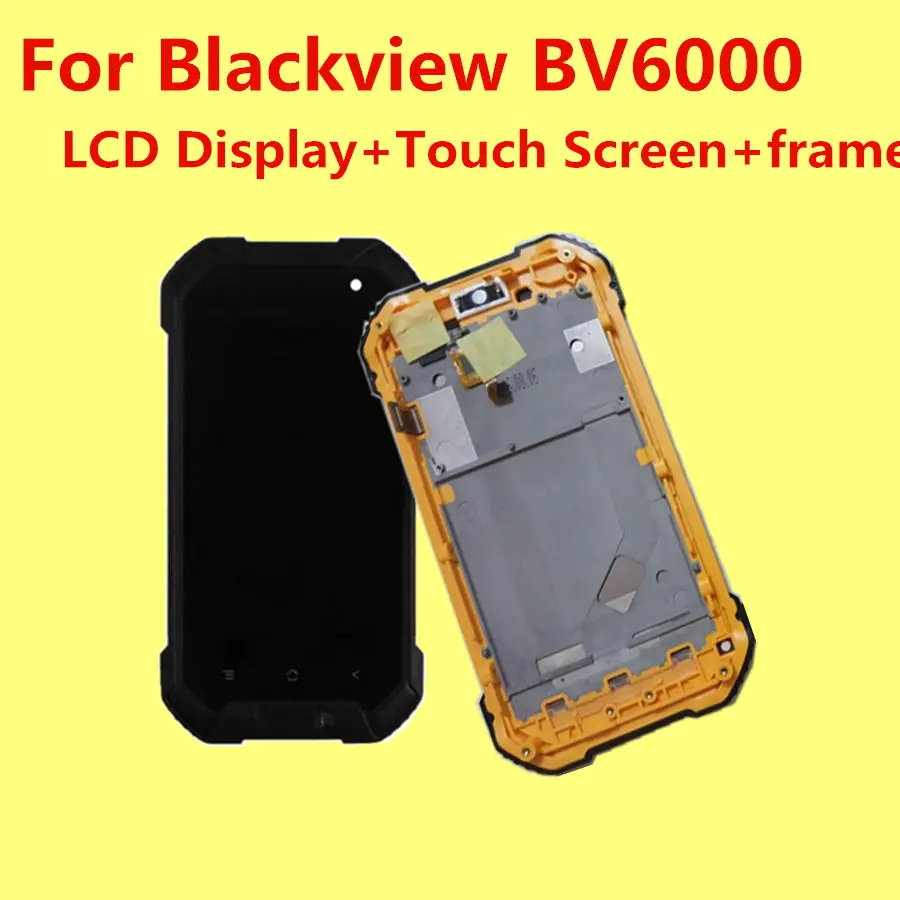 

FOR Blackview BV6000 LCD Display+Touch Screen+frame +Tools Digitizer Assembly Replacement Assembly Repair Parts 4.7
