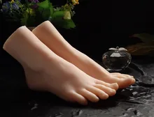 Silicone foot model/fake foot/female foot/soft feet/solid silicone feet model/silicone feet sex toy