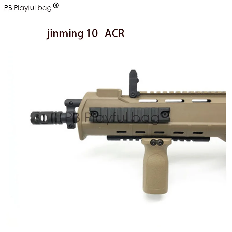 

Outdoor Sports Tactical Electric Water Bullet Jinming 10 ACR Upgrading Material Modified Upper and Lower Rail Diy Fittings OD60