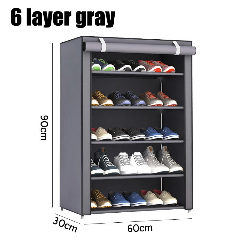  Metal Shoe Shelf Rack Shoes Stand Organizer Multi-layer Shoes Shelves for Cabinet Stainless Steel S