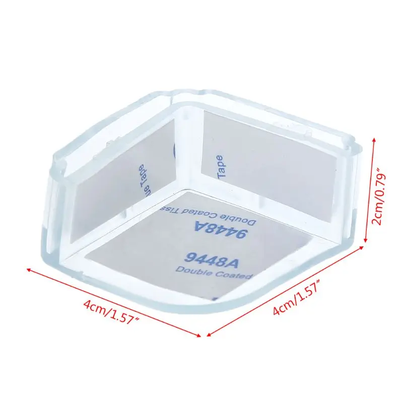 10 шт./компл. безопасности угловая детская защита буфет, стол настольный протектор защитный мягкий силиконовый край колодки прозрачный