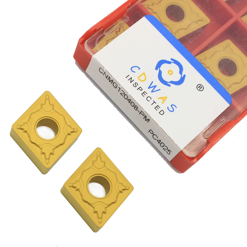 

High quality CNMG120412 PM PC4025 Carbide insert milling turning tool Lathe tool Turning insert for machining steel parts