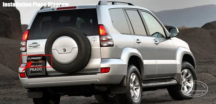 Toyota-Land-Cruiser-Prado-120--back-license-plate-lamp