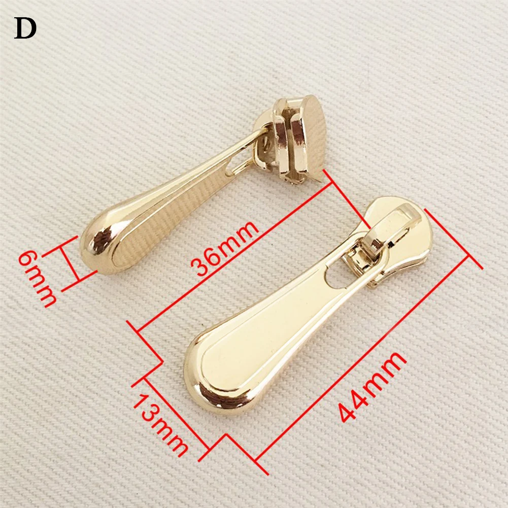30pcs/Lot Ykk Metal Zipper Slider Head 3# 45# 5# Vintage Bronze Golden  Silver Pull Instant Repair Tailor Sewing Accessories - AliExpress