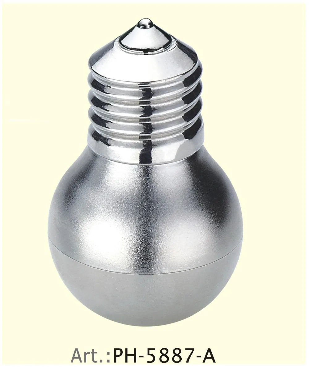 

500pcs/lot NEW bulb shape Herb Grinder Crusher screen Tobacco Mill-free shipping