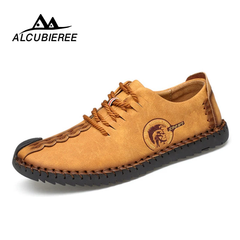 

2018 New Comfortable Casual Shoes Loafers Men Shoes Quality Split Leather Shoes Men Flats Hot Sale Moccasins Shoes