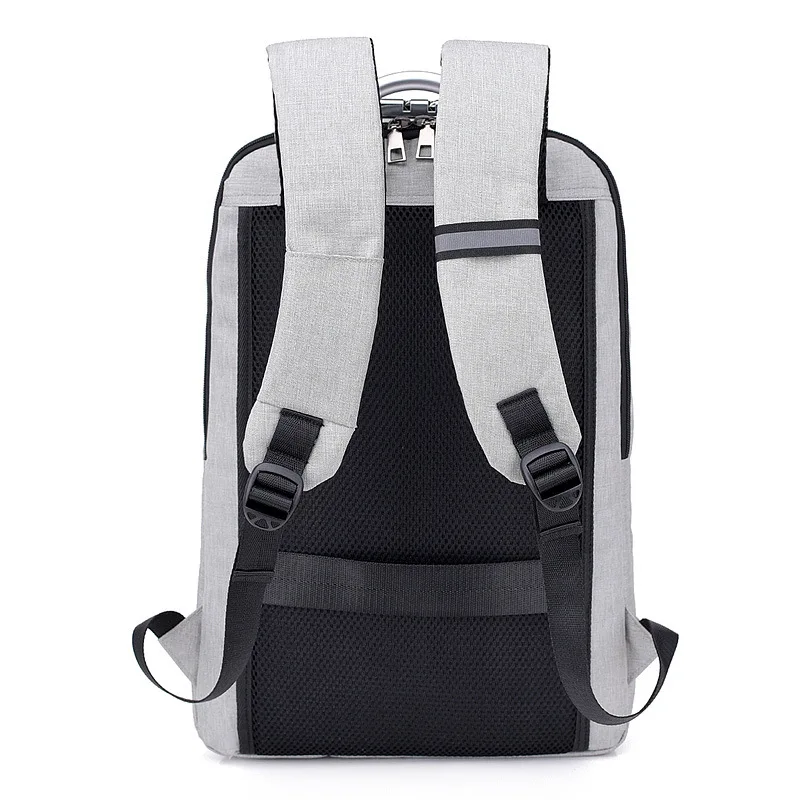BERAGHINI hombres mochila de carga USB Anti-robo Back Pack hombre portátil de plástico en la Escuela de moda bolsos de viaje mochila saco un dos mochila