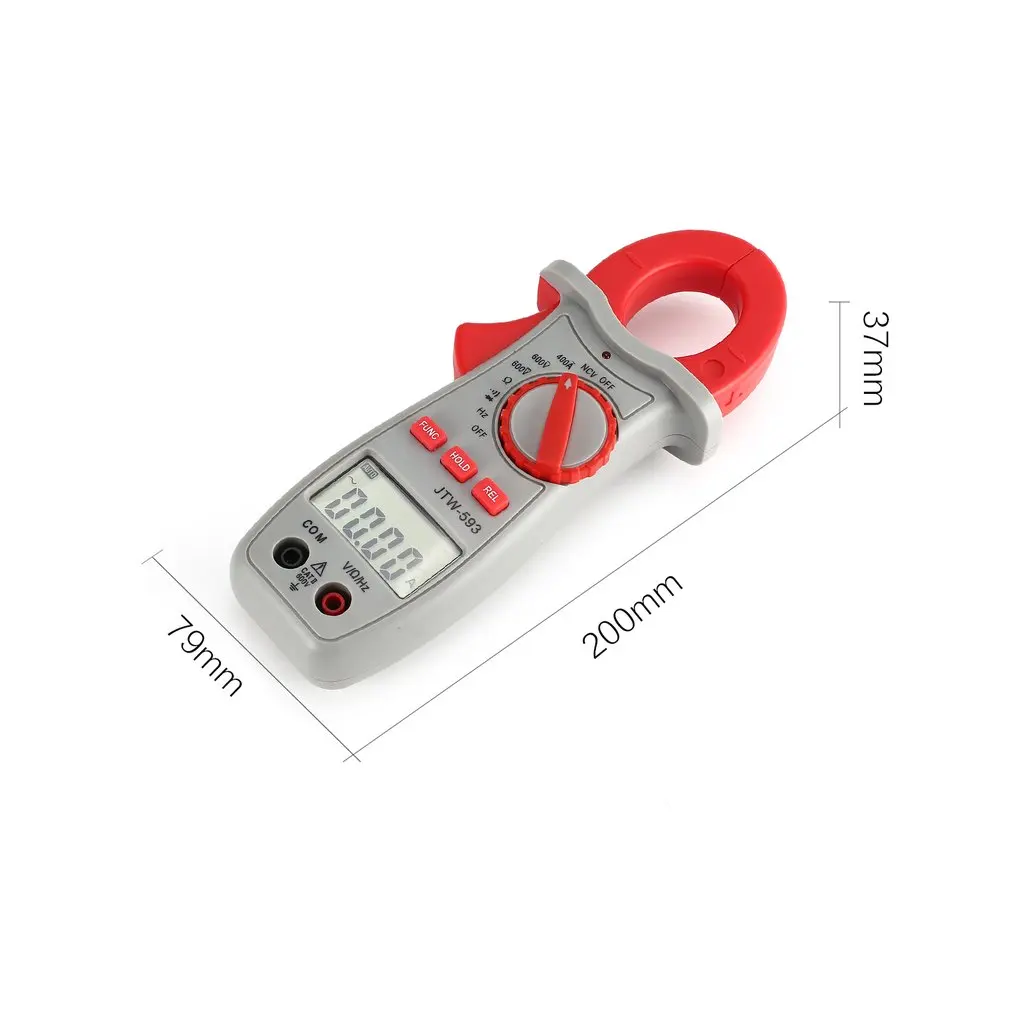 Digital pinza medidor pinza amperimetrica metro de la abrazadera del multímetro de 3999 cuentas Auto de la gama AC/DC Volt Amp OhmFrequency de Digital pinza medidor pinza amperimetrica metro de la abrazadera del multímetro de 3999 cuentas Auto de la gama AC/DC Volt Amp OhmFrequency de