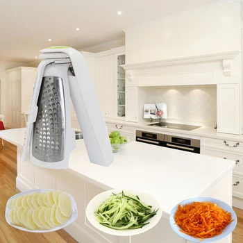 

Kitchenware Four-piece One-piece Multi-functional Cutter Artifact Potato Cucumber Slicer Cut Shredder06