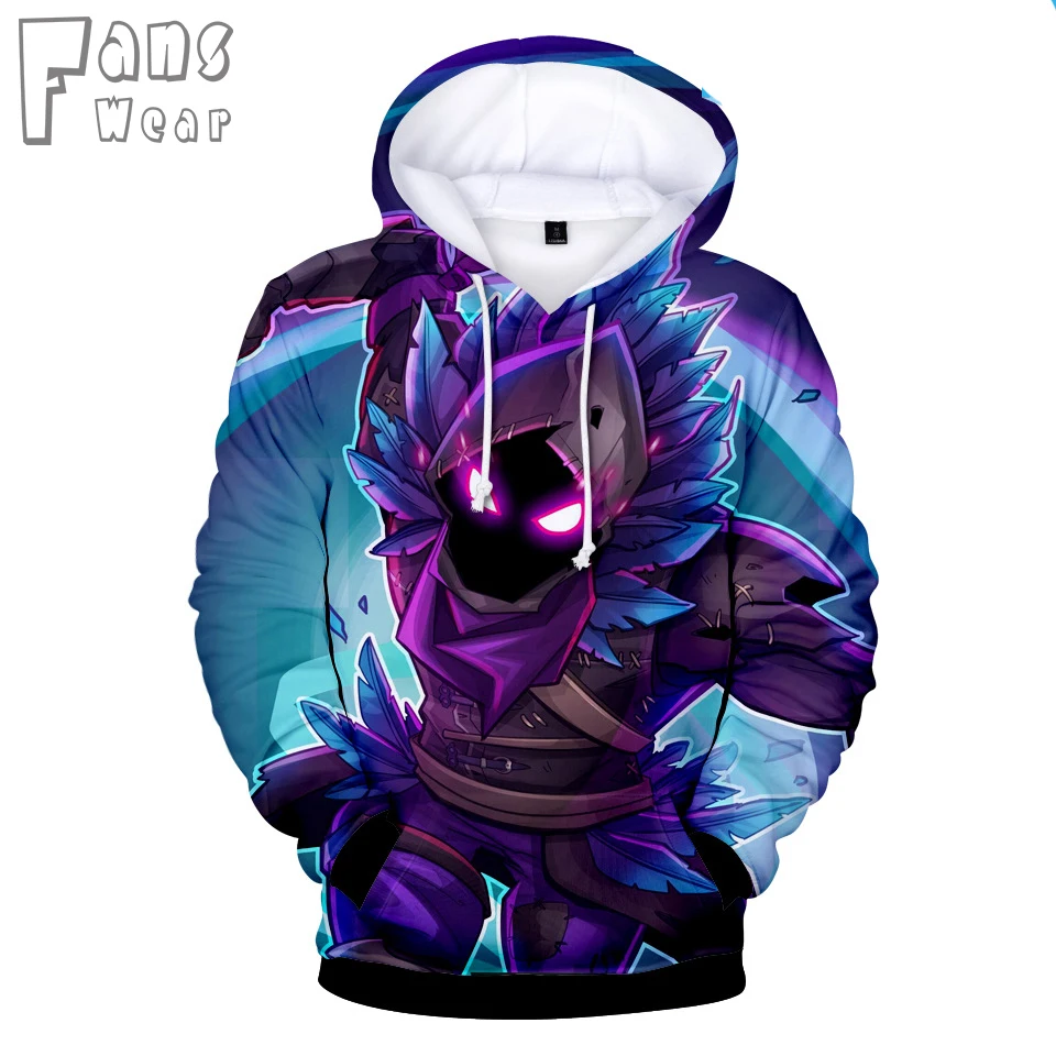 Fans Wear Gaming Battle Heroes Anime Hoodie Battle Royal Anime Unisex 3D Print Streetwear Hip Hop Punk Hoodies Fortnight