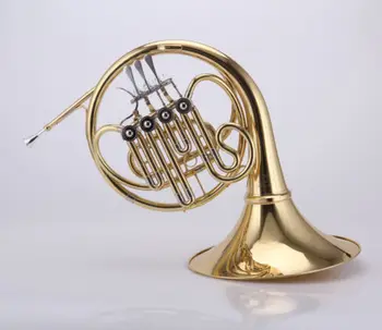 

4-key French Horn Gold lacquer