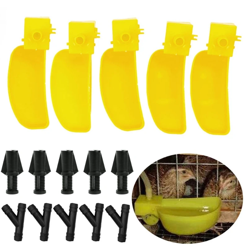 Small Bird Quail Drinking Automatic Drinking Bowls Cup