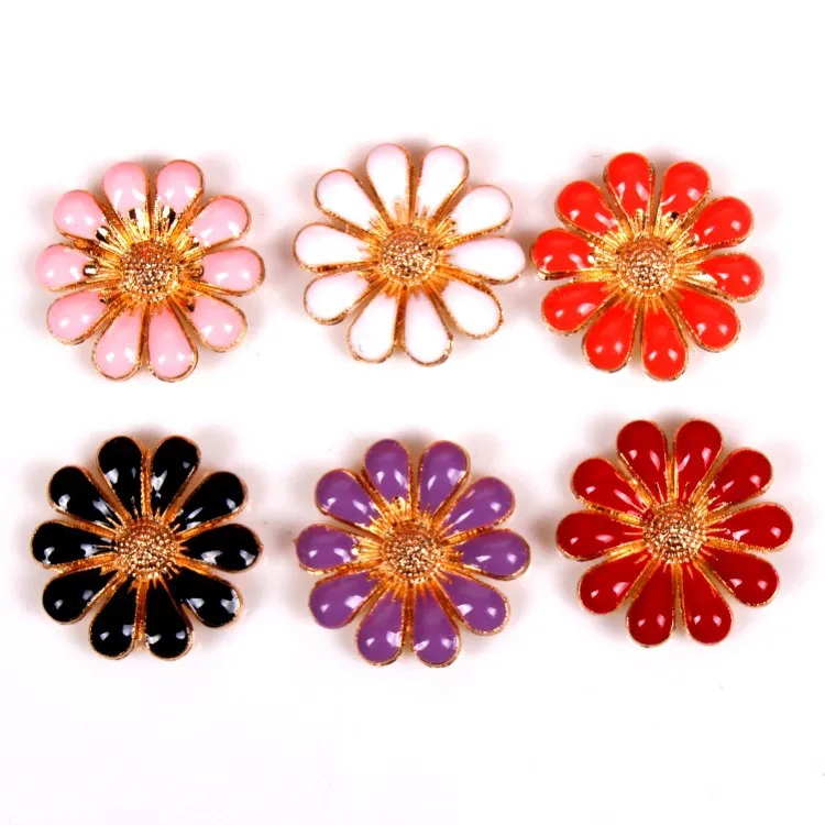 Daisy DIY Mobile Phone Shell Alloy Accessories Cosmetic Material Package Scrapbook Flower Wedding Decorations | Дом и сад