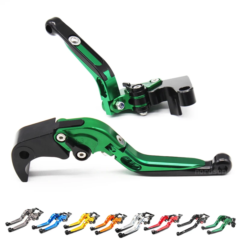 CNC de palancas de embrague de freno plegable ajustable moto palancas de freno para Yamaha FZ6R FZ6 FAZER FZ8 FZ1 XJ6 F-16/ y-688 CNC de palancas de embrague de freno plegable ajustable moto palancas de freno para Yamaha FZ6R FZ6 FAZER FZ8 FZ1 XJ6 F-16/ y-688
