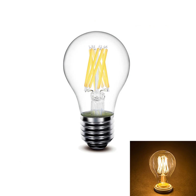 

E27 E14 LED Lamp Retro LED Bulb 220V 240V LED Filament Light Glass Ball Bombillas Edison Bulb Light