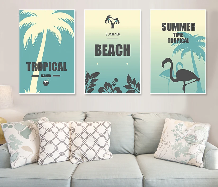 Children Cute Animals Canvas Printings Art Prints Design Waterproof Ink Wall Art New Home Decoration Frameless Wall Pictures (1)