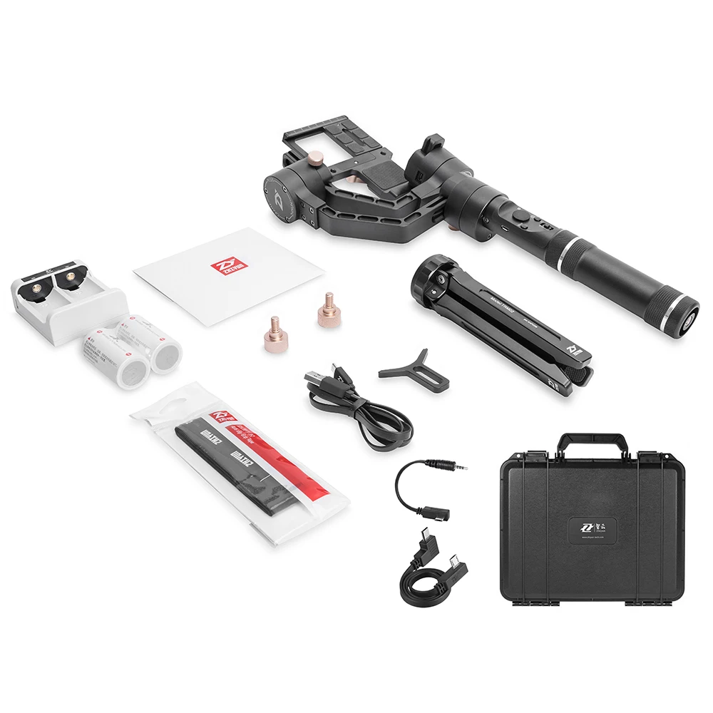 Zhiyun Crane Plus 3 осевой ручной шарнирный стабилизатор для камеры GoPro 2500 г Полезная нагрузка со штативом для Canon Nikon для sony