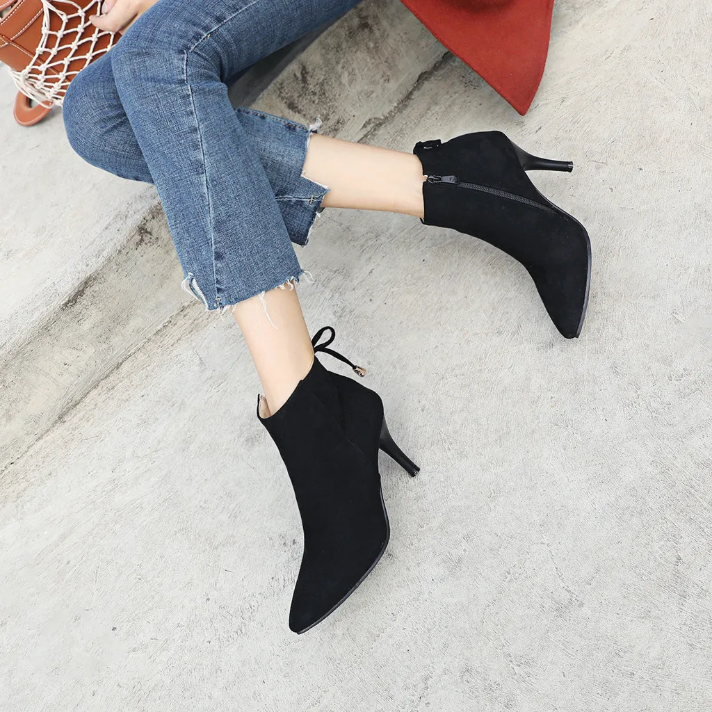 pointed stiletto boots