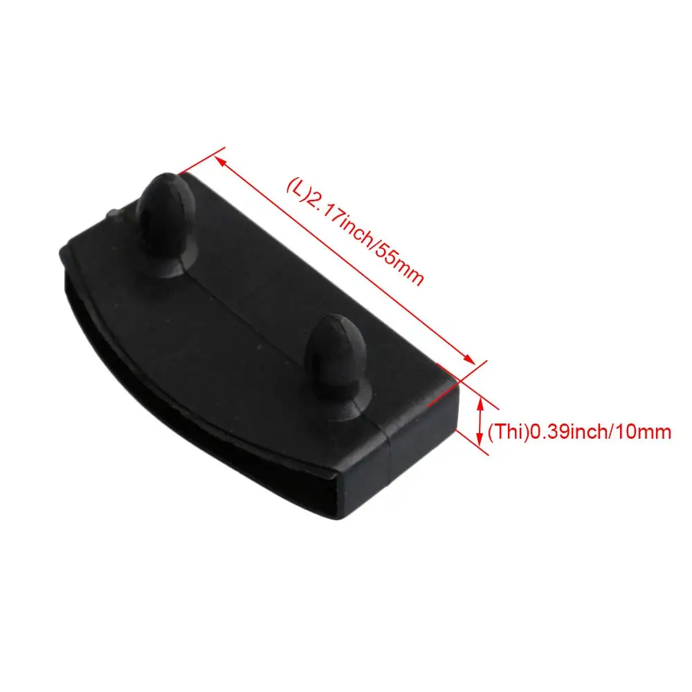 

50Pcs Plastic Bed Slat End Caps Holders Replacement for Holding and Securing Wooden Slats Bed Base Black