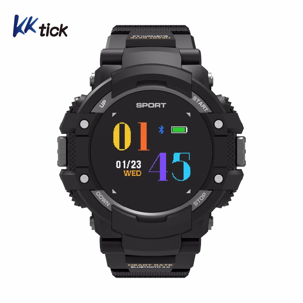 Kktick F7 gps smart watch Водонепроницаемый Спорт фитнес трекер высотомер барометр компас