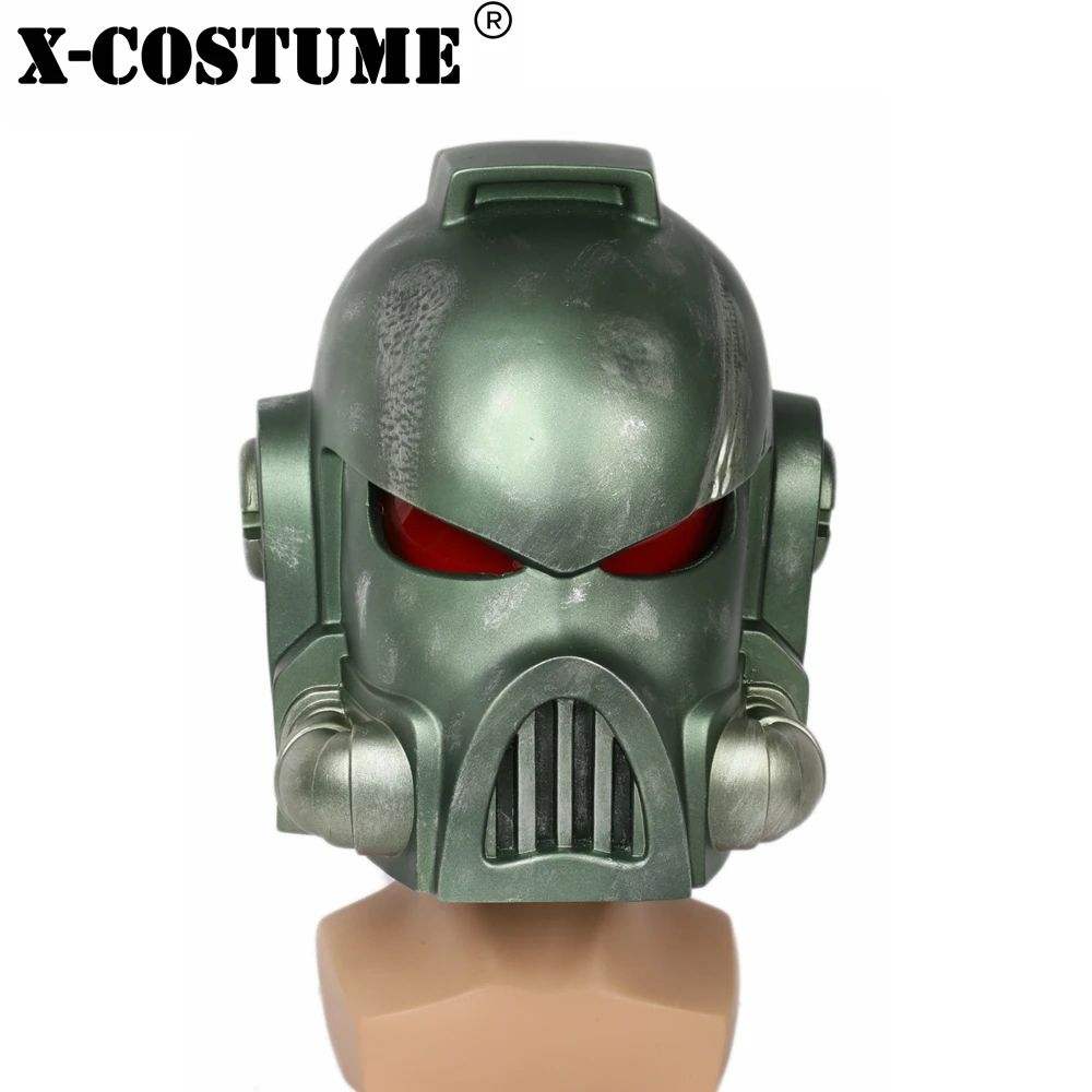 X COSTUME Warhammer 40k Space Marine Helmet Game Cosplay Props Cool