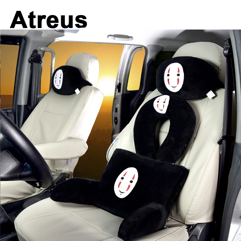 Atreus автомобильное сиденье с подставкой под голову Чехлы для поясницы и шеи Подушка для Mitsubishi ASX Suzuki Jeep Renegade Fiat 500 hyundai Solaris