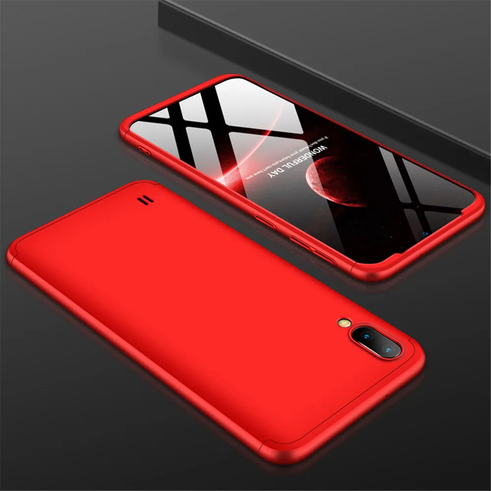 Для samsung s10 lite S10 PLUS M10 M20 чехол GKK 360 Защита жесткий Гибридный ПК 3 в 1 матовая задняя