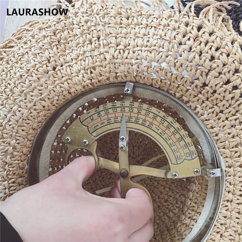 2019 детская шляпа от солнца LAURASHOW детские летние шляпы для девочек соломенная с