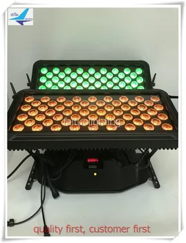 

High Power Projector 120x18w LED Wall Washer Light IP65 Waterproof 6IN1 RGBWA+UV Stage Show DJ Disco Bar Wedding Lamp Floorlight