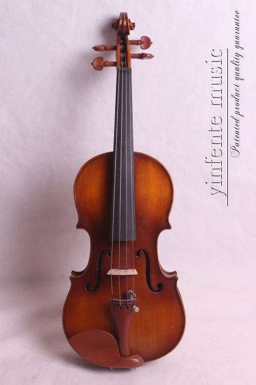Solid wood violin Finished Spruce top maple back Antique Color 4/4 1/8