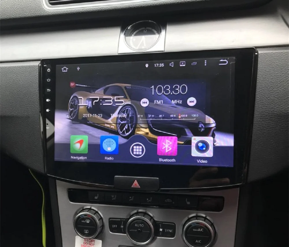 Автомобильный радиоплеер Navirider Android 10 для Passat CC 2012 2015 автомобильная головная