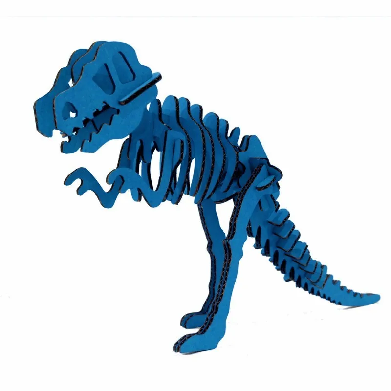 Halloween 3d Puzzle Dinosaur Skeleton Diy Skull