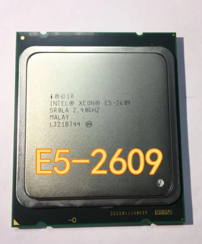 Процессор Intel Xeon E5 2609 E5-2609 2,4 ГГц 10 м 6.4GT/s 4 ядра LGA 2011 cpu