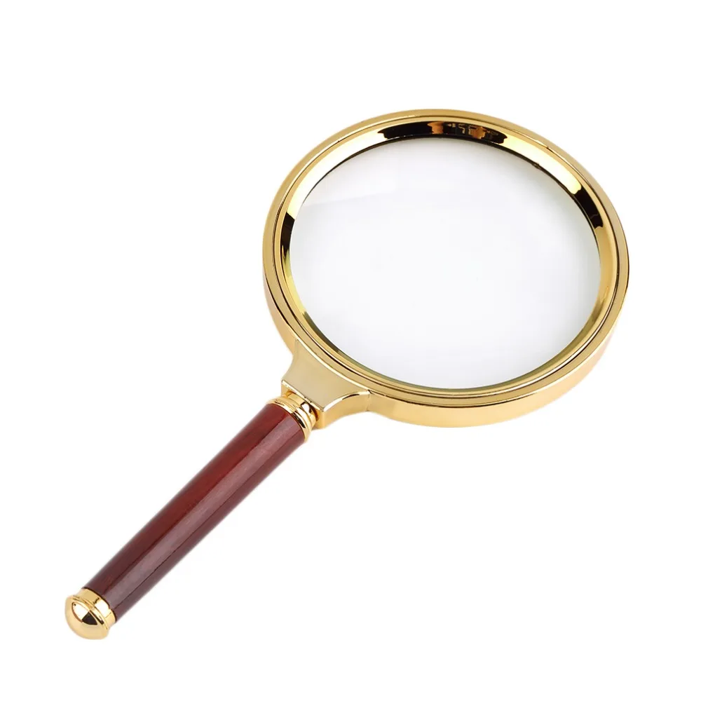 

1 pcs Classic 90mm Handheld 10X Magnifier Magnifying Glass Loupe Reading Jewelry