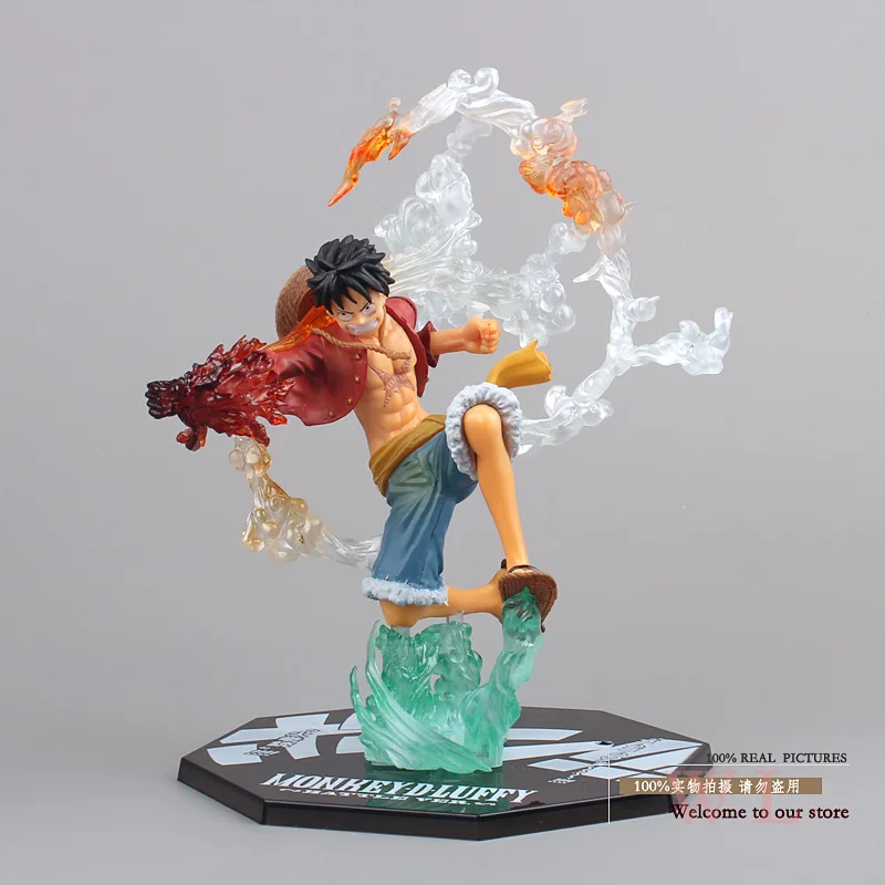

Free Shipping 7" One Piece Monkey D Luffy Battle Ver. Boxed PVC Action Figure Collection Model Toy Gift OPFG228