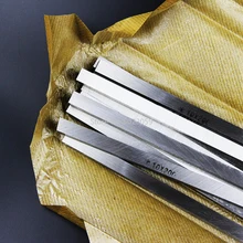 Толщина 4 мм из быстрорежущей стали многоцелевой нож измельчитель кухонный нож для фруктов пустая сталь Термообработанная HRC61 длина 200 мм