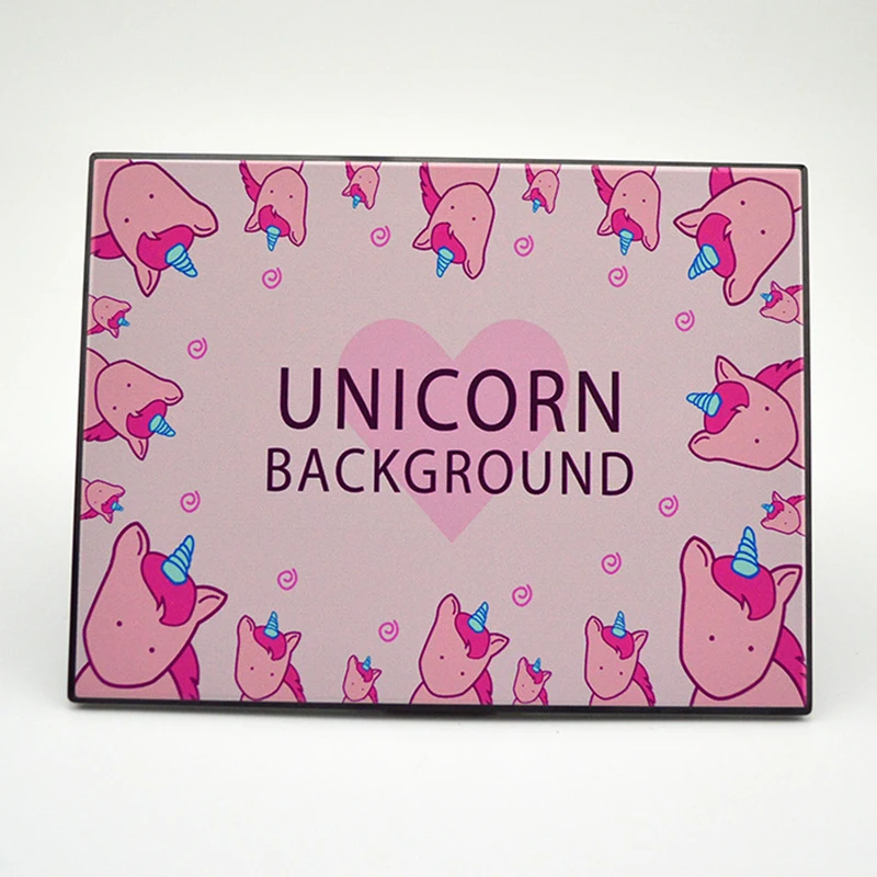 

Unicorn Free Combination Disc Monochrome Eye Shadow Blush Magnet Storage Empty Plate DIY Supplement Eye Shadow Palette