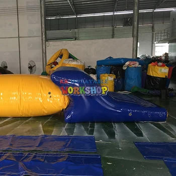 

Hot Sale Sea Lake Inflatable Water Catapult Blob/Inflatable Jumping Pillow