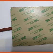 Промышленный нагреватель 200x200 мм 110 В 200 Вт силиконовые riscaldamento pad/riscaldamento con 100 к termistore для stampante 3d letto