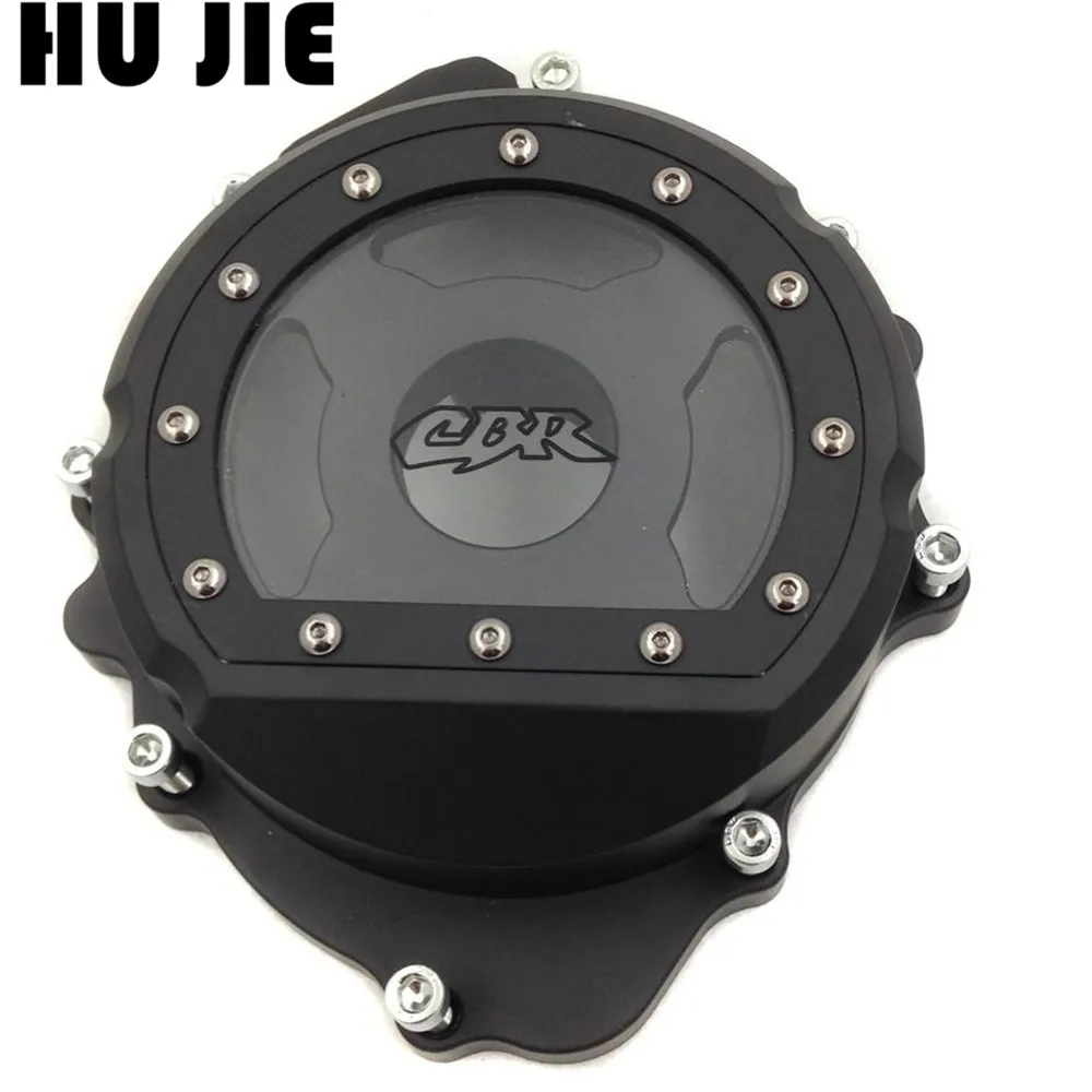 

For Honda CBR600RR CBR 600RR /F5 2007 2008 2009 2010 2011 2012 2013 2014 Motorcycle Black Engine Stator Cover Chrome Left Side