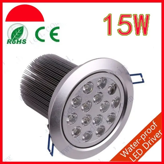 

Power Ceiling Led Energy Saving Lighting 15w 2700~8000k +driver+Free Shipping 1pcs