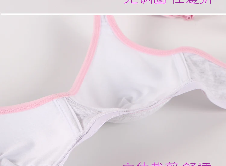 Teen Girls Training Sports Bras, Kids Underwear, Small Bras for 12-14 Year Olds image 5