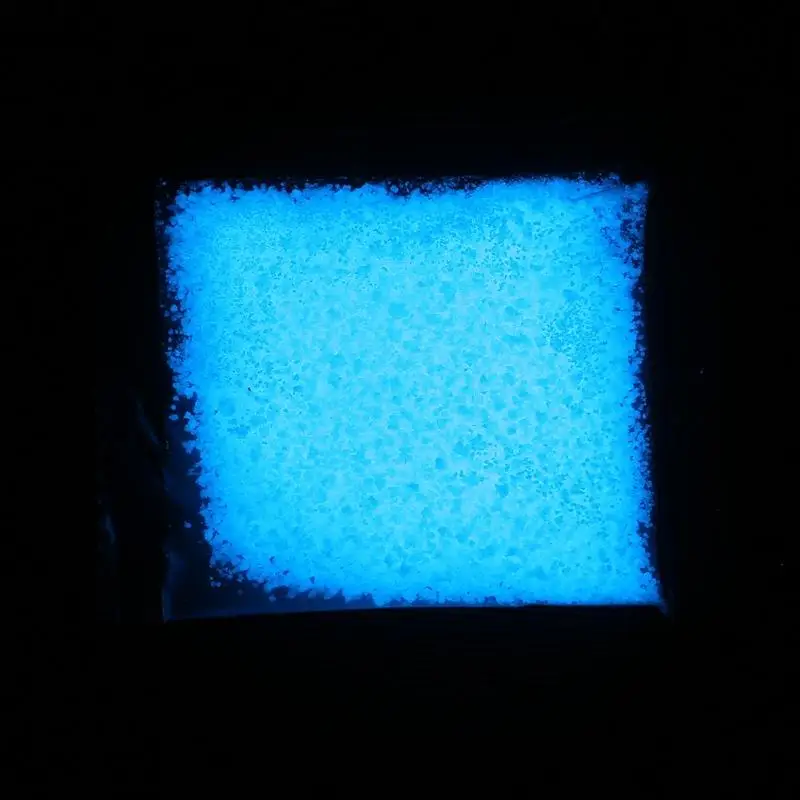 Небесно-Голубой флуоресцентный светится в темноте яркий 10 г световой мощности украшения для ночной вечеринки DIY звезда желаний частицы без бутылки