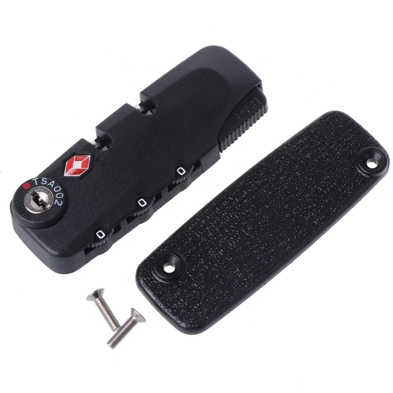 

OOTDTY 3 Digit Combination TSA Secure Padlock Lock Luggage Suitcase Travel Code Lock-m35