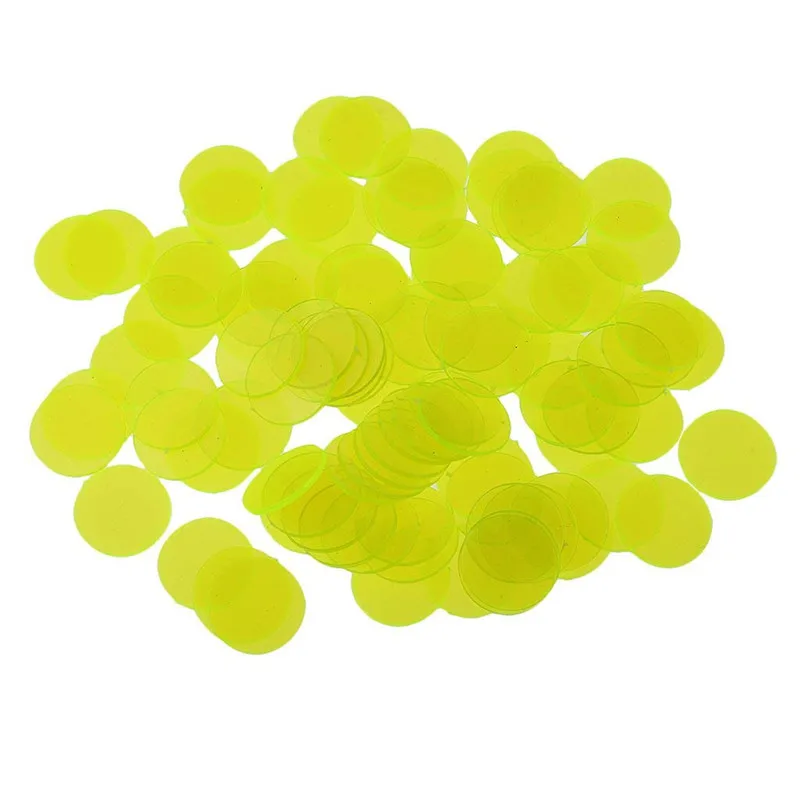 100pcs Transparent Plastic Counters Montessori Educational Toys For Children Juguete Montessori Kids Learning Toy ML0764H