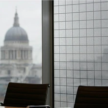 Матовые ультрафиолетовые со статическим зажимом 45 см ширина* 400 см длина бытовой оконный стеклянный блок для украшения дома