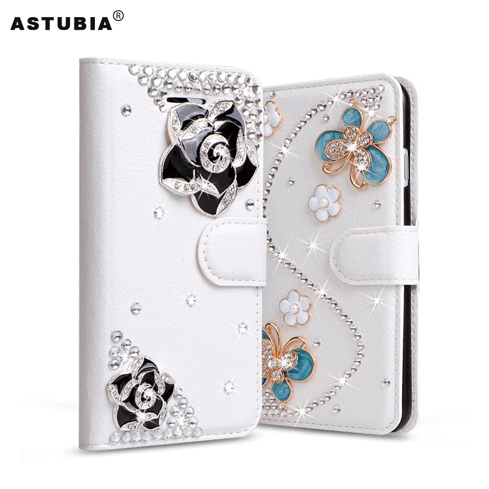 

Rhinestone Case For Huawei Y5 Prime 2018 Case Flip Glitter Diamond Case For Honor 7A Case RU Version 5.45 For Huawei Y5 2018